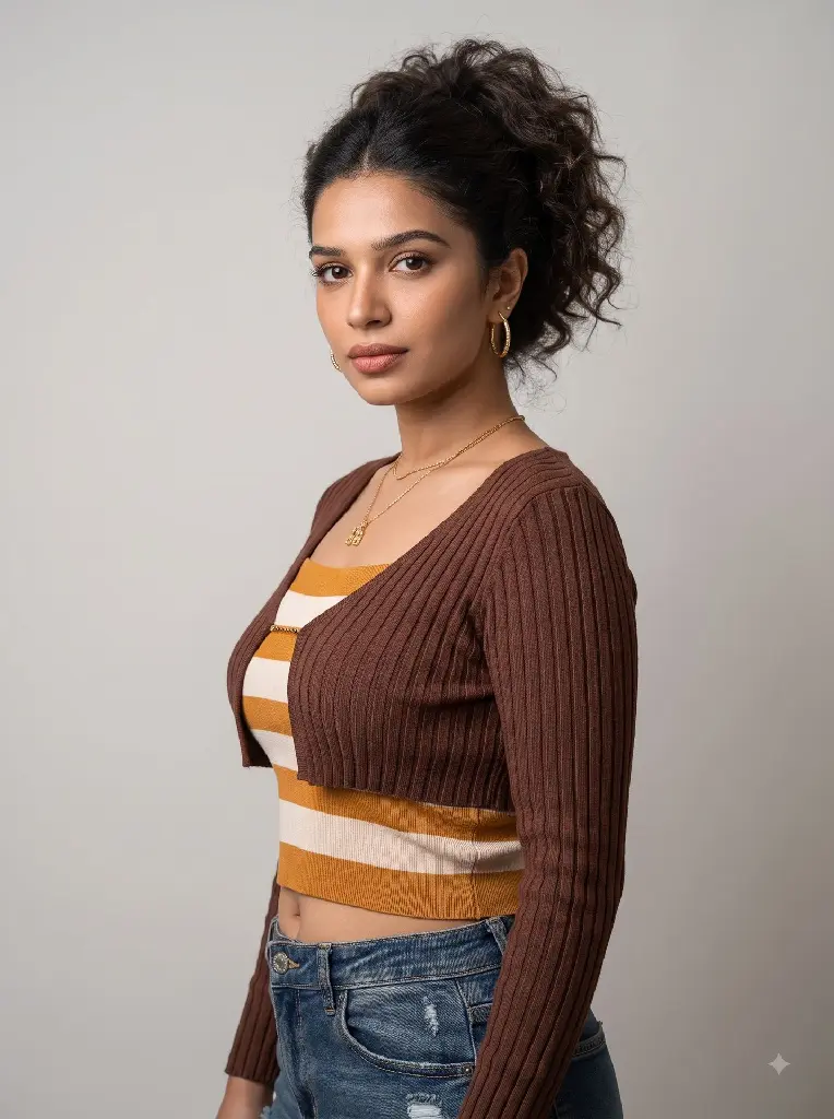 Woman_wearing_brown_ribbed_cardigan_2K_20261004154046.webp